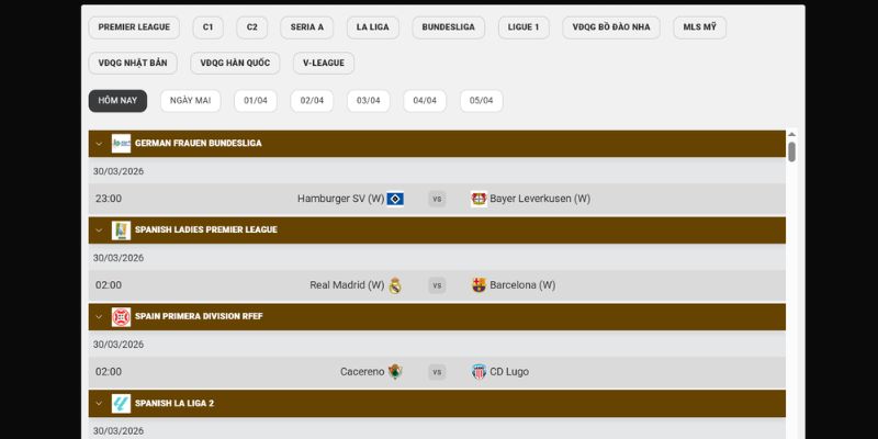 Các bước xem bóng đá trực tuyến tại Socolive